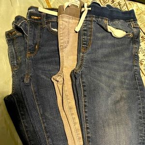 4 pairs of jeans from size 10-10/12